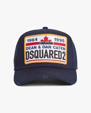  DSQUARED2 - Nón bóng chày nam thêu logo 