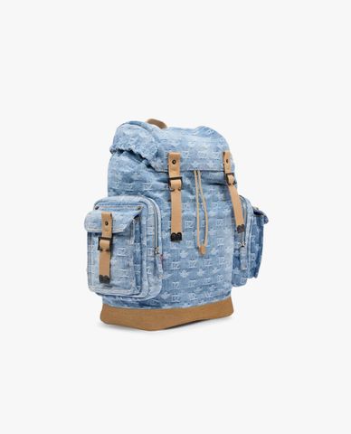  DSQUARED2 - Balo nam nắp gập họa tiết monogram 