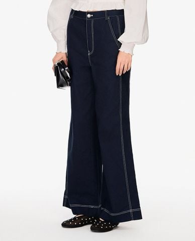  GIGI - Quần jeans nữ ống loe thời thượng 