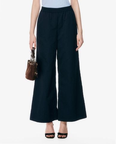  GIGI - Quần nữ ống rộng lưng thun thanh lịch 