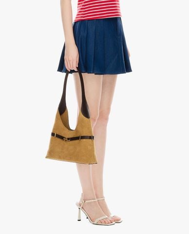  GIGI - Chân váy xếp li mini dáng chữ A 