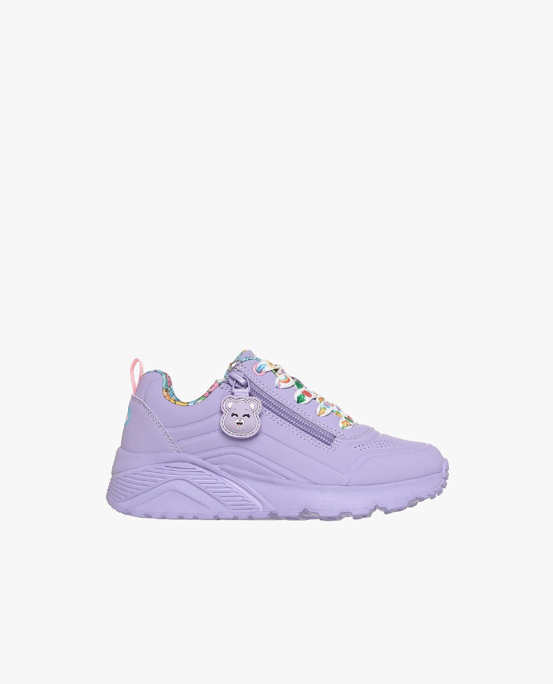 SKECHERS - Giày sneakers bé gái cổ thấp Street UNO Lite