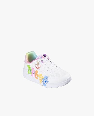  SKECHERS - Giày sneakers bé gái cổ thấp Street UNO Lite 
