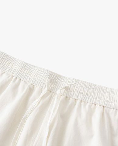  USPA - Quần short nam ngang gối lưng thun dây rút 