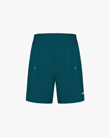  K-SWISS - Quần short thể thao nam ống rộng phối logo 