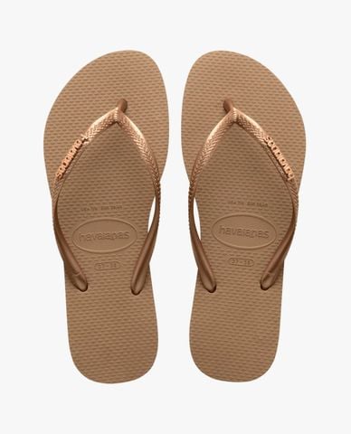  HAVAIANAS - Dép kẹp nữ Slim Logo Metallic 