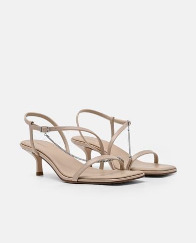  PEDRO - Giày sandals cao gót nữ mũi vuông Marland 