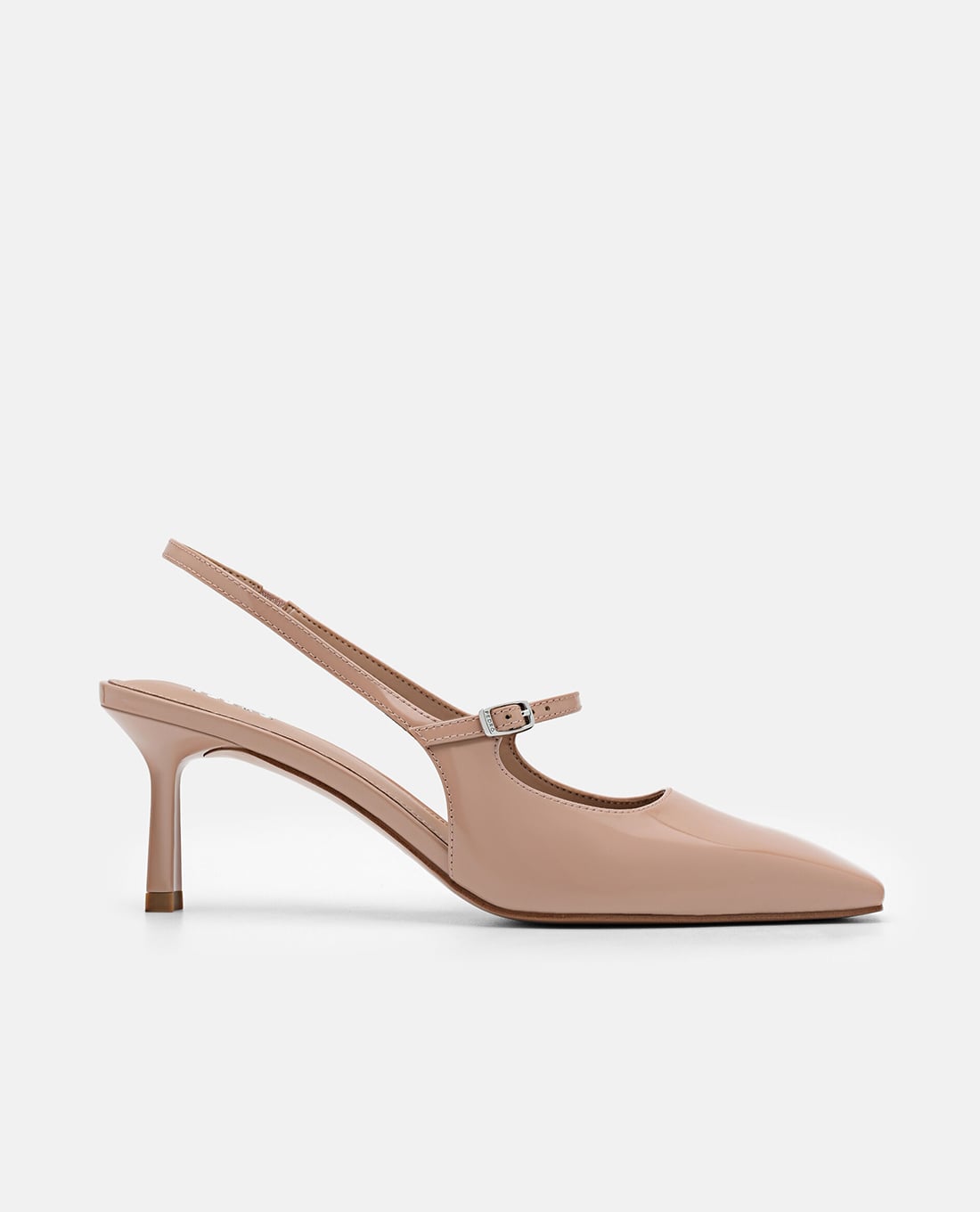 PEDRO - Giày sandals cao gót nữ mũi vuông Leather