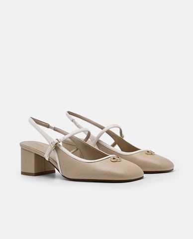  PEDRO - Giày sandals cao gót nữ mũi vuông 