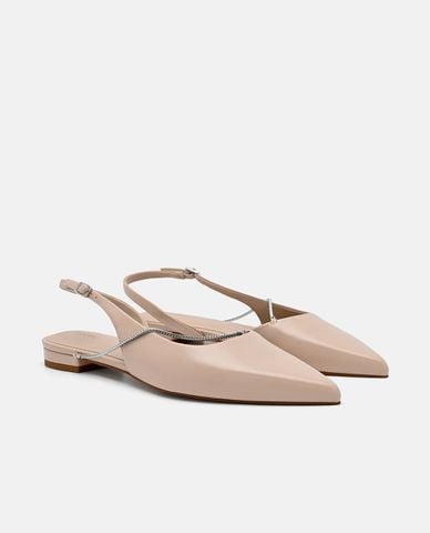  PEDRO - Giày sandals nữ đế thấp mũi nhọn Marland 