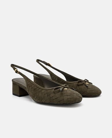  PEDRO - Giày sandals cao gót nữ mũi tròn Anna 