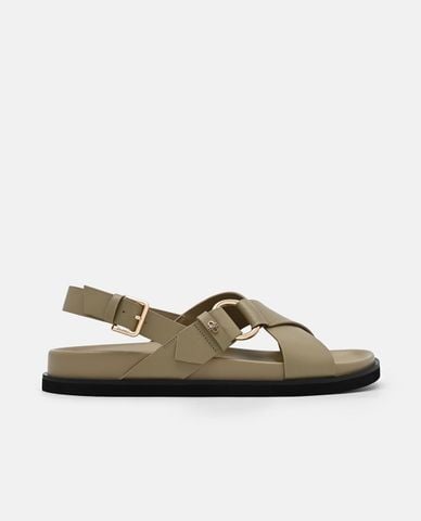  PEDRO - Giày sandals nữ đế bệt mũi tròn Goya 