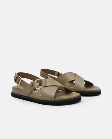  PEDRO - Giày sandals nữ đế bệt mũi tròn Goya 
