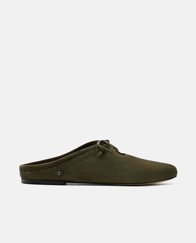  PEDRO - Giày mules nữ đế thấp mũi tròn Elise 