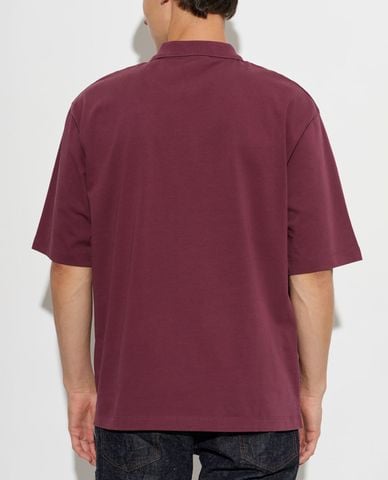  DSQUARED2 - Áo polo nam cổ bẻ tay ngắn thêu logo 
