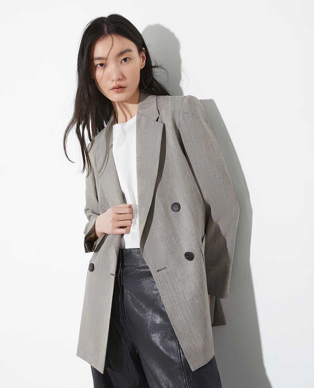 MAX&Co. - Áo khoác blazer nữ hai hàng nút Ellisse