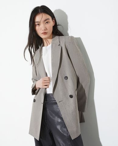  MAX&Co. - Áo khoác blazer nữ hai hàng nút Ellisse 