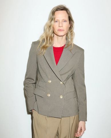  MAX&Co. - Áo khoác blazer nữ hai hàng nút Mcofenice 