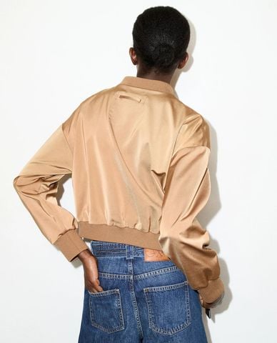  MAX&Co. - Áo khoác bomber nữ tay dài Mcosvelto 