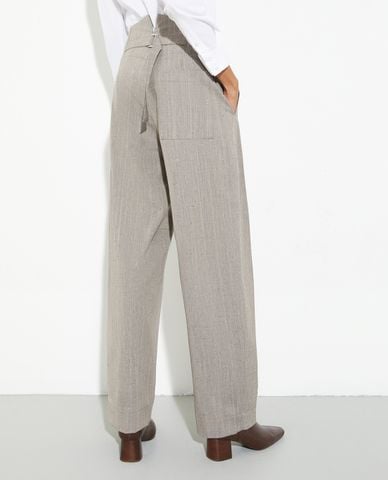  MAX&Co. - Quần nữ ống đứng lưng cao Daily 