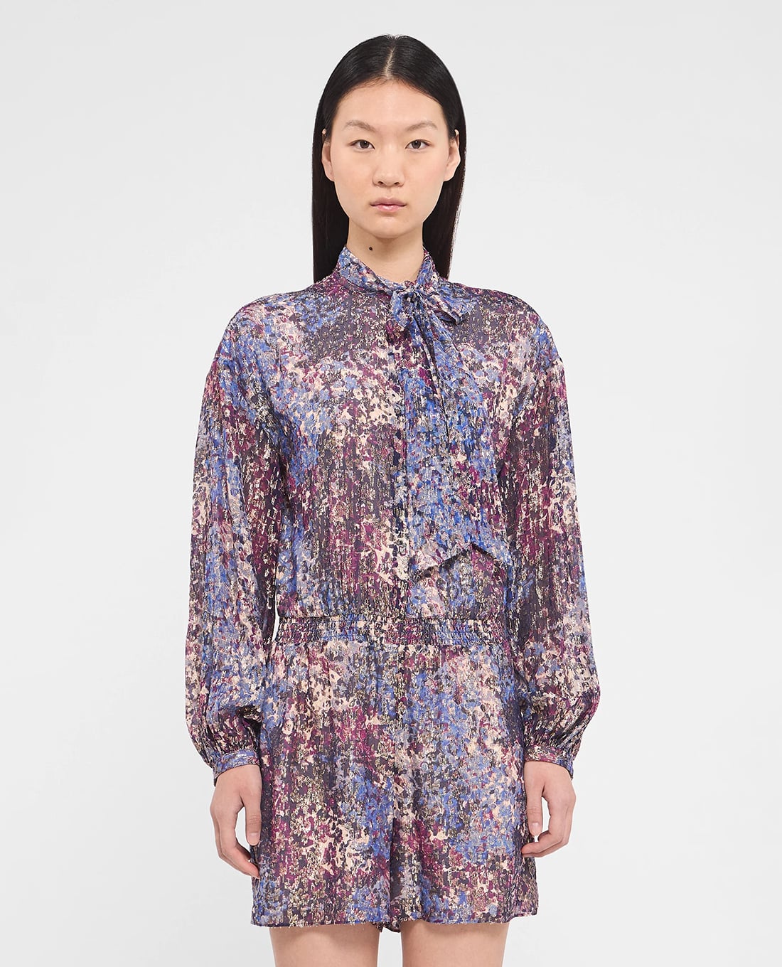 MAX&Co. - Jumpsuits nữ tay dài thắt nơ Frutto