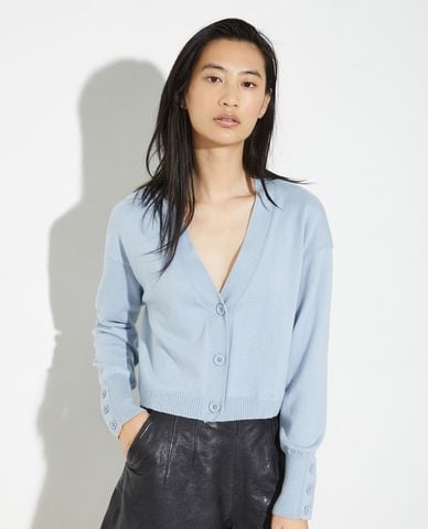  MAX&Co. - Áo khoác cardigan nữ cổ V Sagitta 