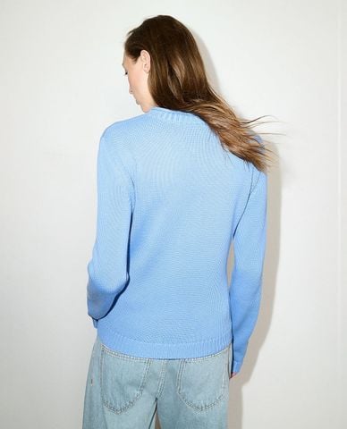  MAX&Co. - Áo khoác cardigan nữ tay dài thêu chữ Mcourlo 