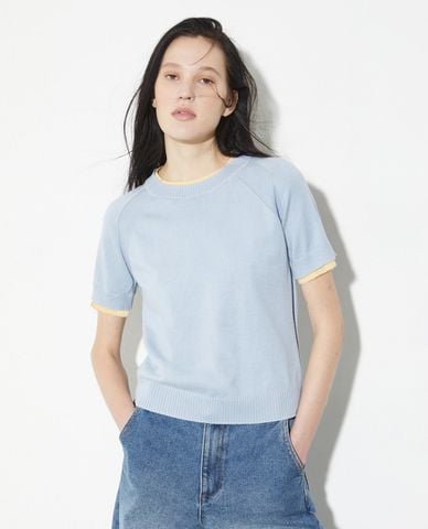  MAX&Co. - Áo thun nữ cổ tròn tay ngắn Liuto 