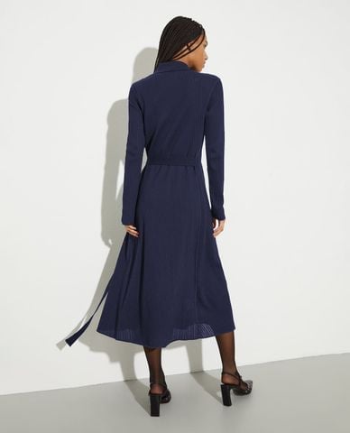  MAX&Co. - Đầm sơ mi midi cổ bẻ tay dài Mcogettito 