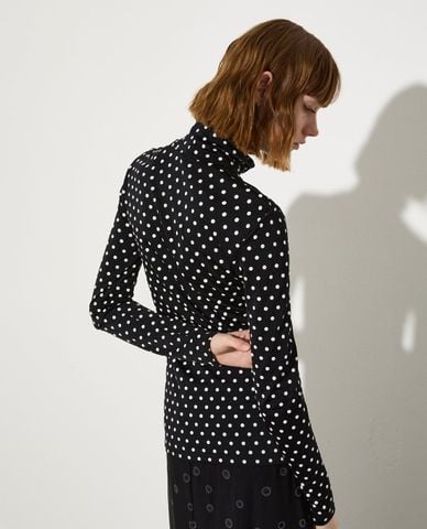  MAX&Co. - Áo kiểu nữ cổ lọ tay dài kèm găng tay Mcofuggito 