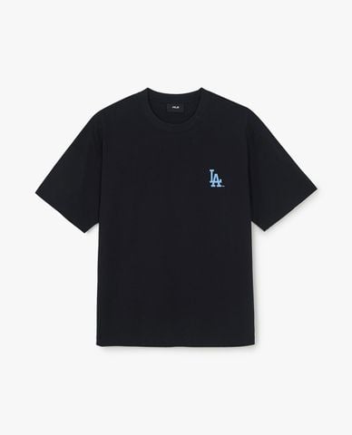  MLB - Áo thun unisex cổ tròn tay ngắn Basic 