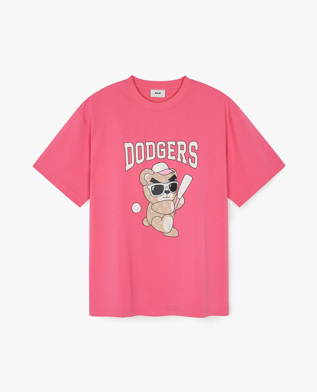 MLB - Áo thun unisex cổ tròn tay ngắn Mega Bear