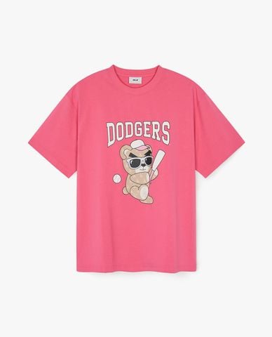  MLB - Áo thun unisex cổ tròn tay ngắn Mega Bear 