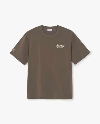  MLB - Áo thun unisex cổ tròn tay ngắn Basic 