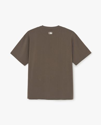  MLB - Áo thun unisex cổ tròn tay ngắn Basic 