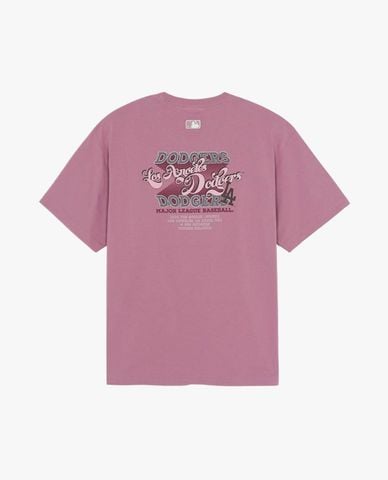  MLB - Áo thun unisex cổ tròn Vintage Back Graphic 