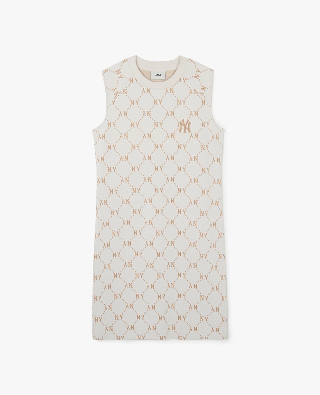 MLB - Đầm sát nách mini họa tiết monogram
