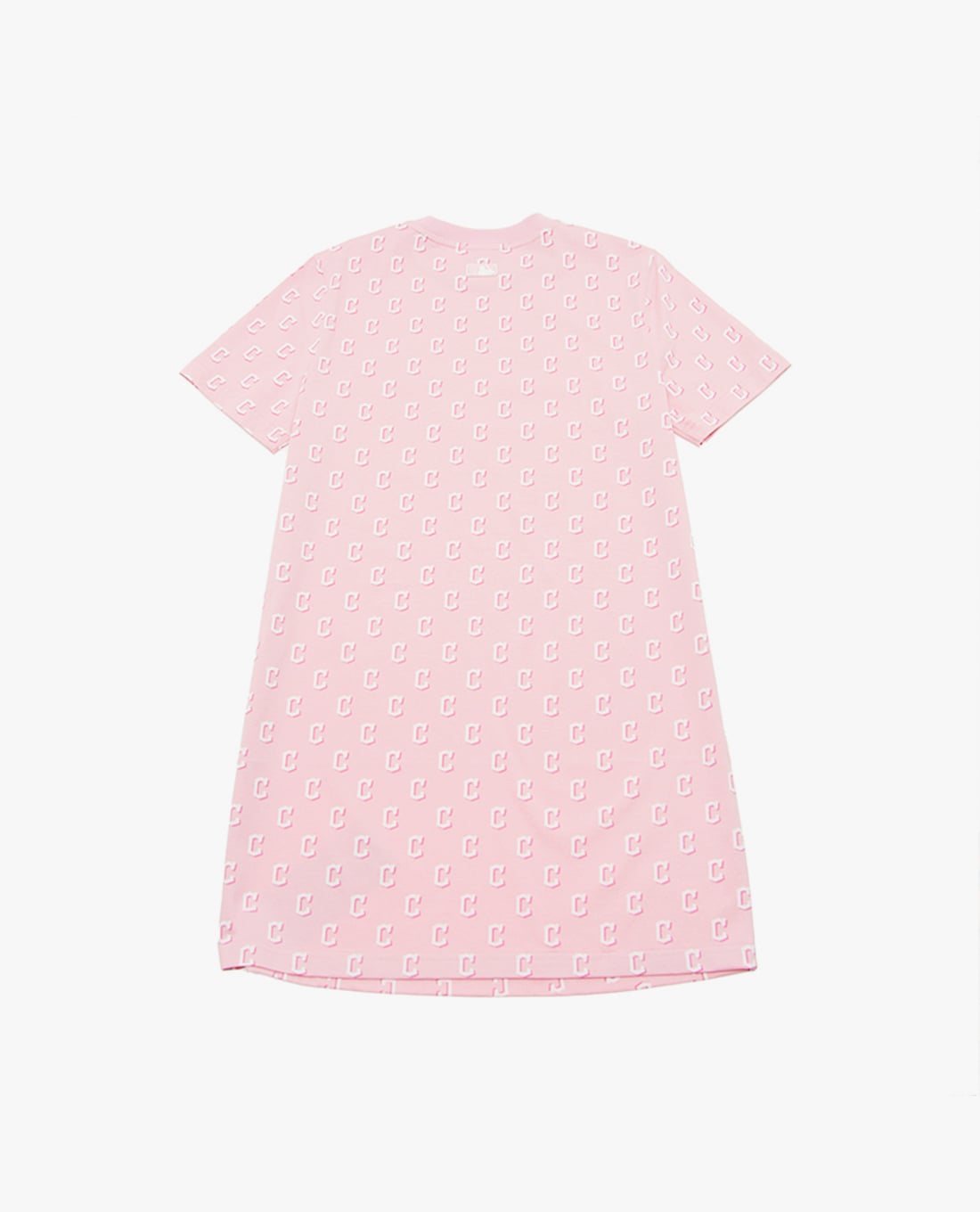 MLB - Đầm mini cổ tròn tay ngắn Classic Monogram