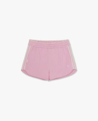  MLB - Quần short nữ ống rộng thêu logo Varsity 