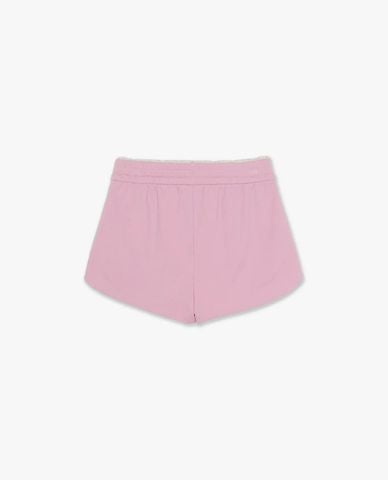  MLB - Quần short nữ ống rộng thêu logo Varsity 