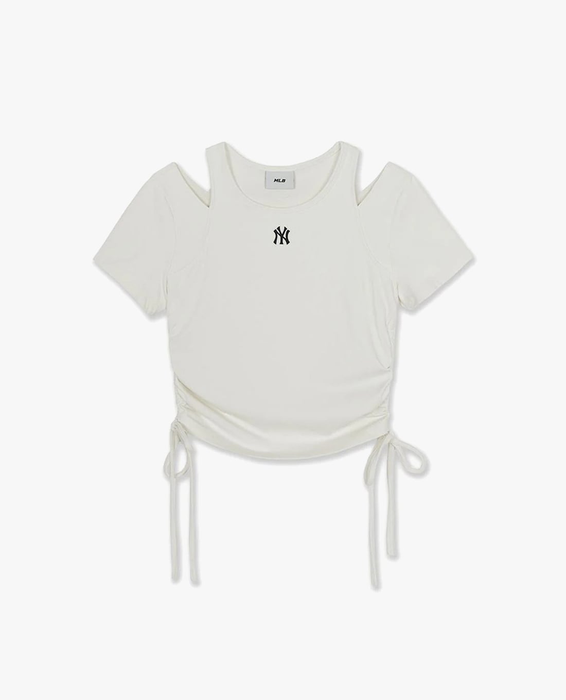 MLB - Áo croptop nữ cut out Baseball Team Small Logo
