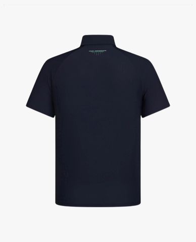  K-SWISS - Áo polo nam cổ bẻ tay ngắn in logo 