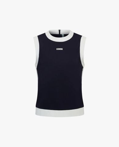  K-SWISS - Áo ba lỗ thể thao nữ phối viền 