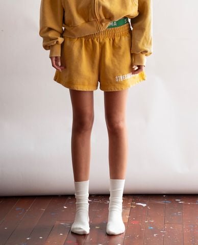  STRESSMAMA - Quần short unisex ống rộng SSMA Washed 