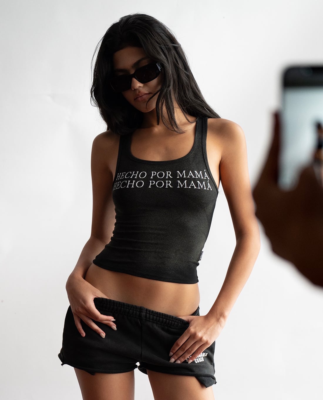STRESSMAMA - Áo ba lỗ nữ cổ tròn Hecho Por Mamá