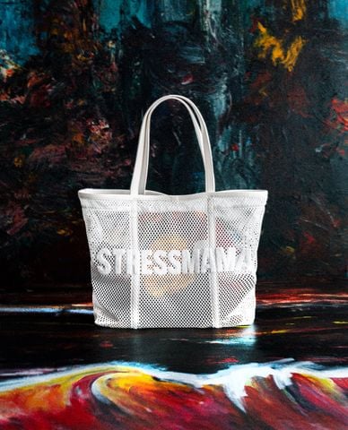  STRESSMAMA - Túi tote unisex phom chữ nhật 
