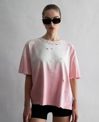  STRESSMAMA - Áo thun unisex tay ngắn Rust Distress 