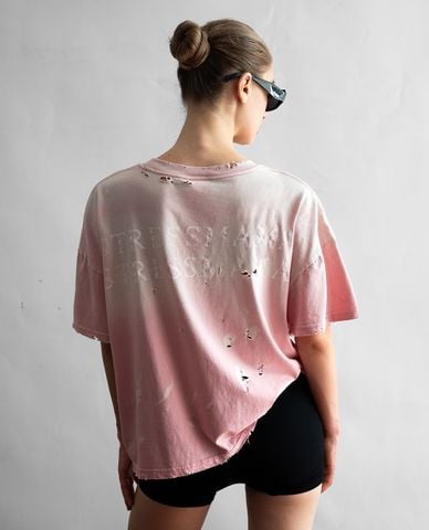  STRESSMAMA - Áo thun unisex tay ngắn Rust Distress 