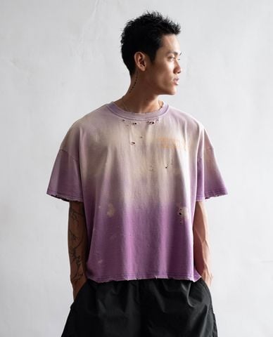  STRESSMAMA - Áo thun unisex tay ngắn Rust Distress 
