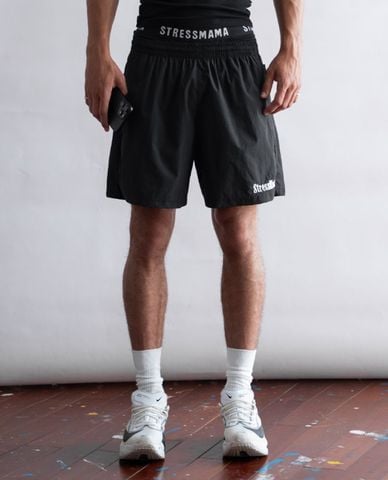  STRESSMAMA - Quần short unisex ống rộng Floating 
